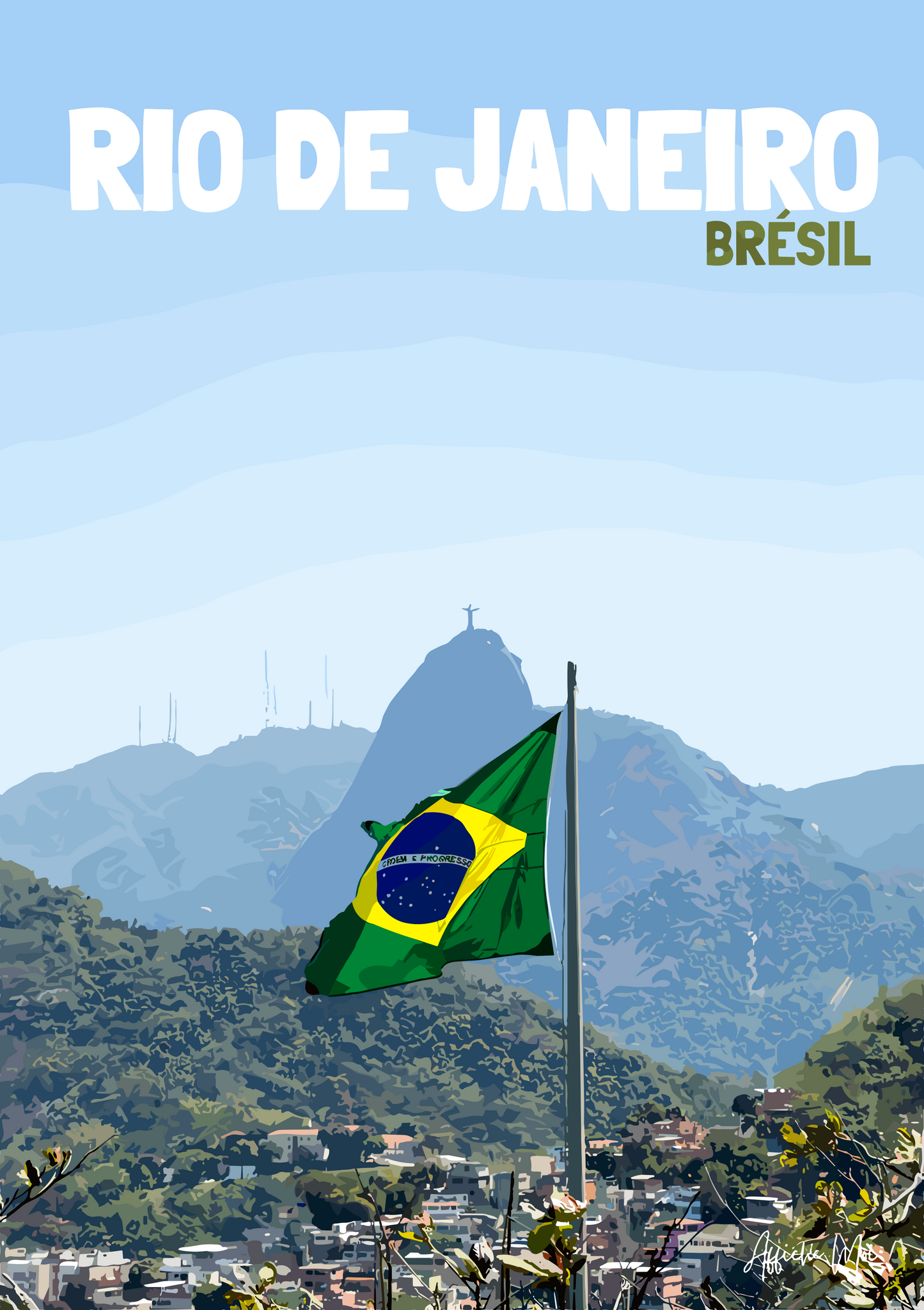 Affiche Rio de Janeiro