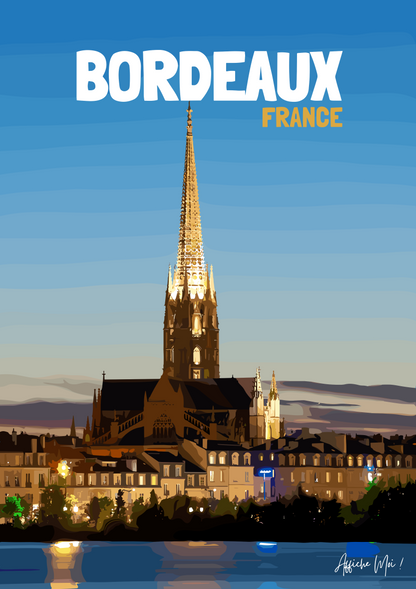 Affiche Bordeaux