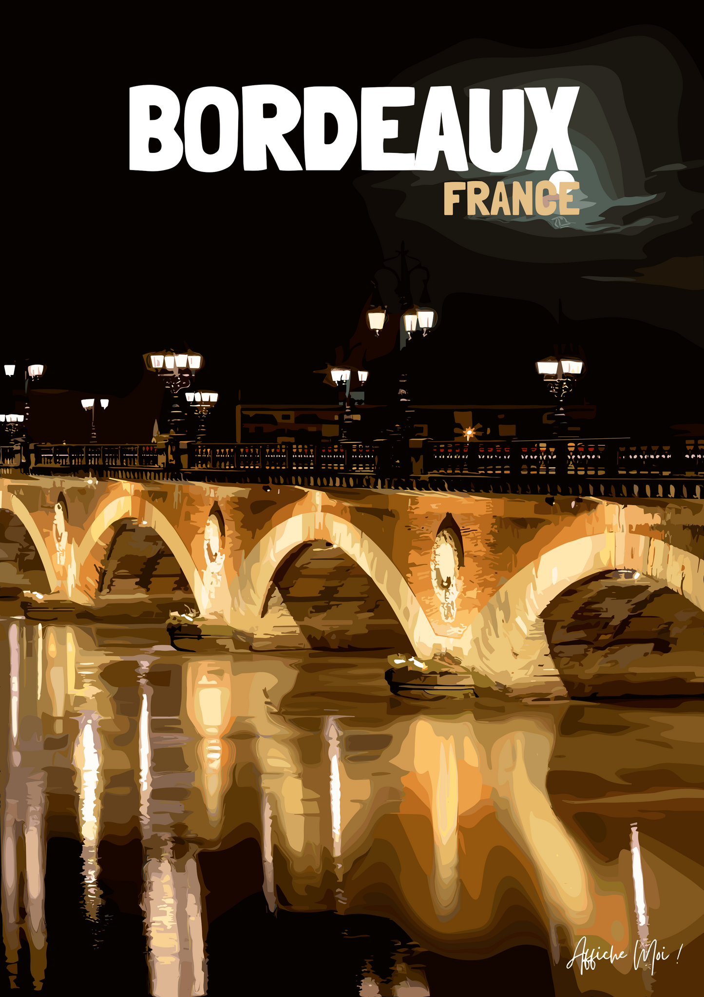 Affiche Bordeaux