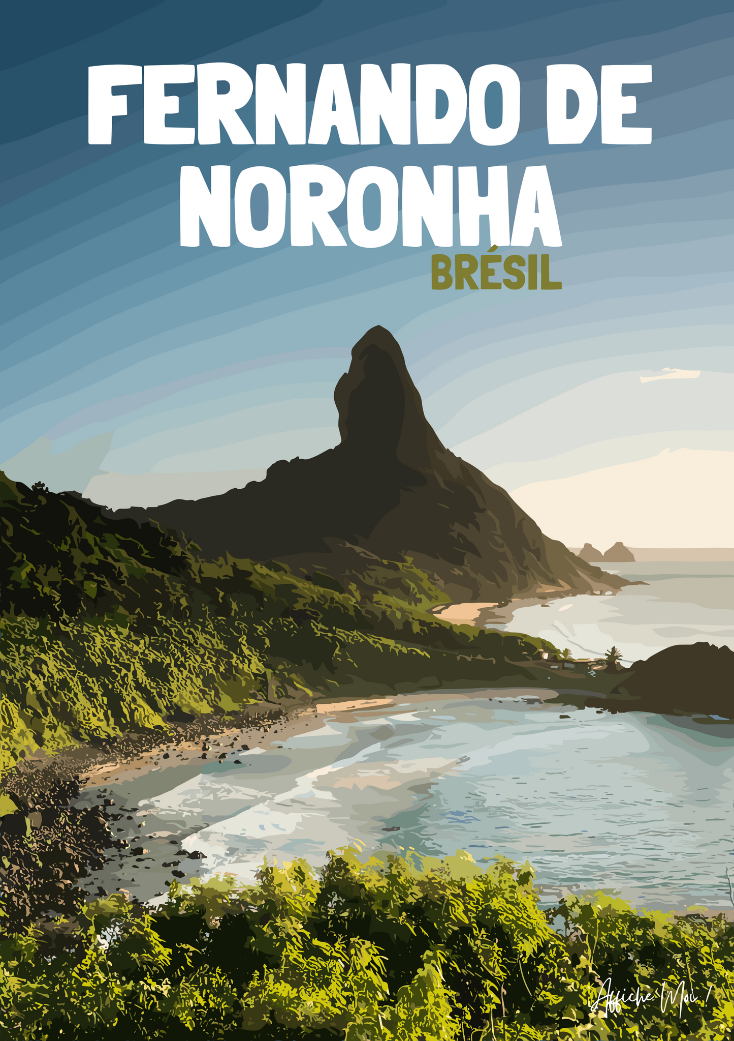 Affiche Fernando de Noronha