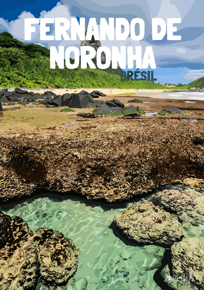 Affiche Fernando de Noronha