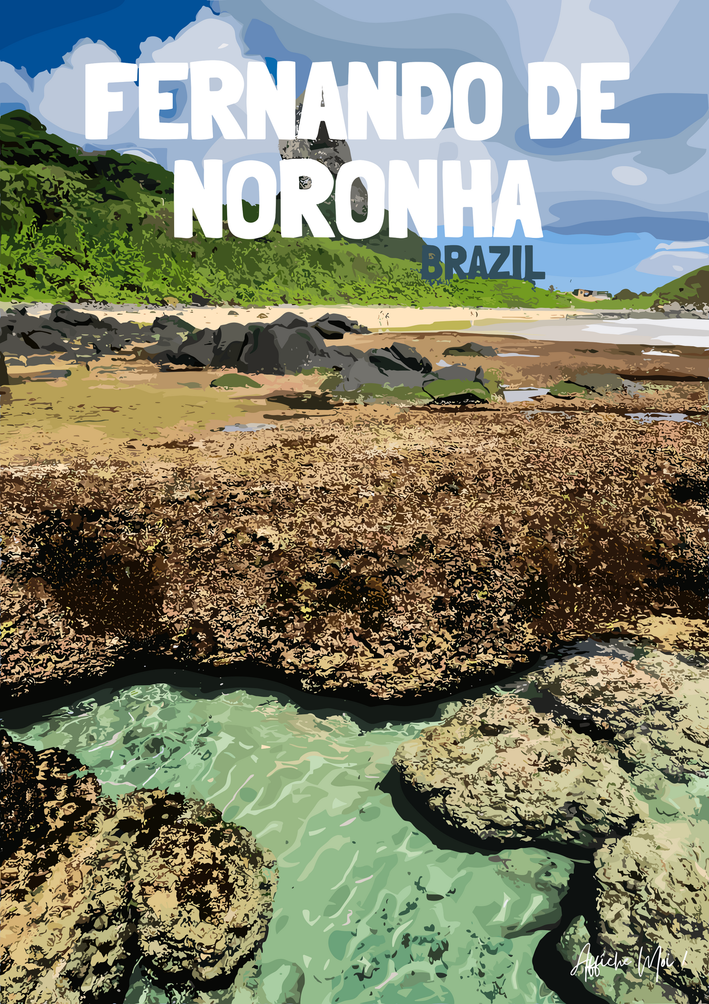 Affiche Fernando de Noronha