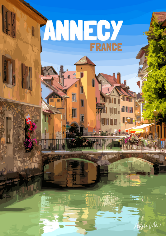 Affiche Annecy