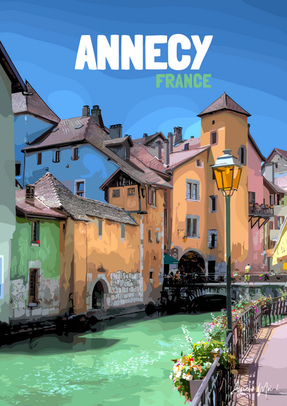 Affiche Annecy