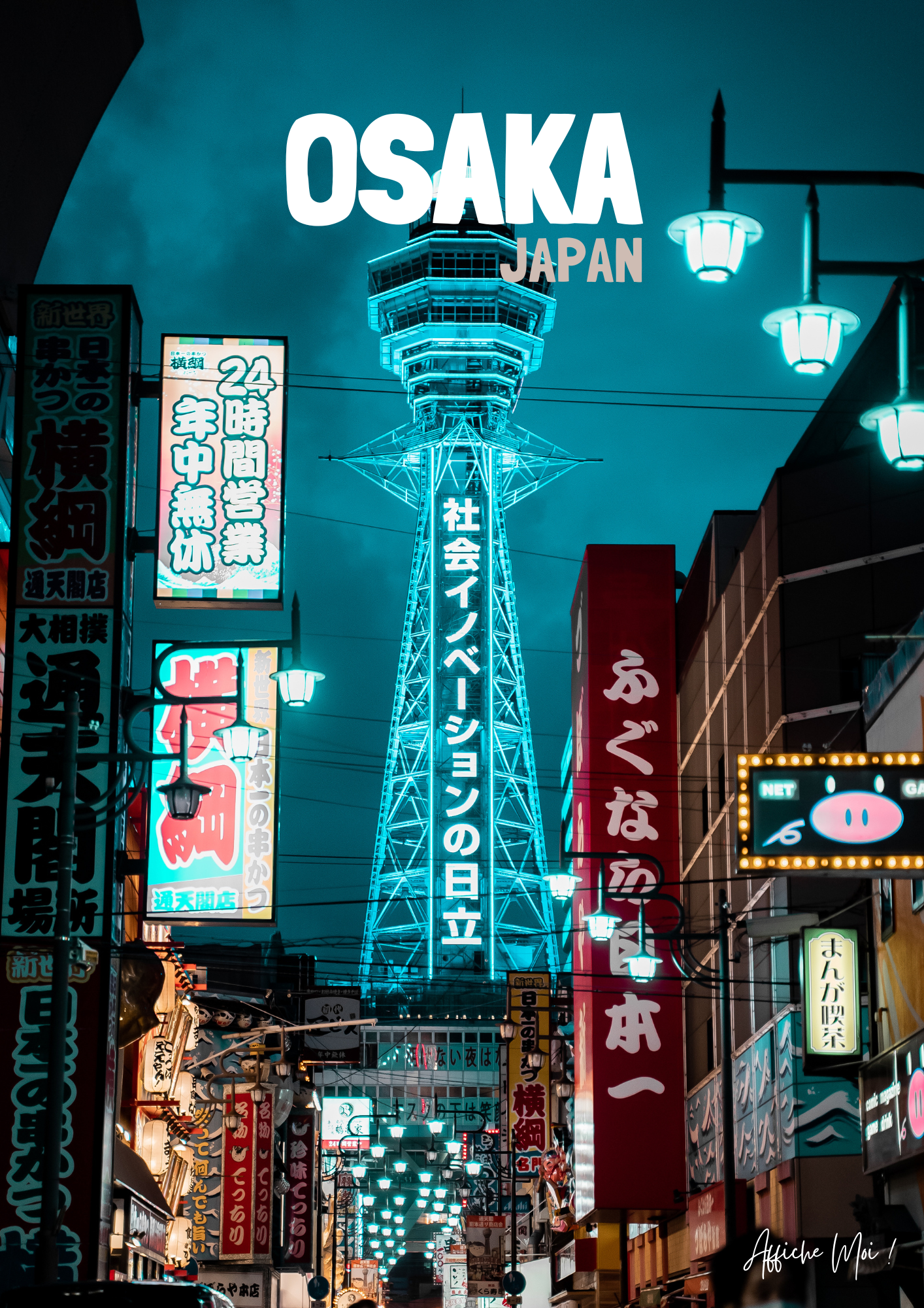 Affiche Osaka