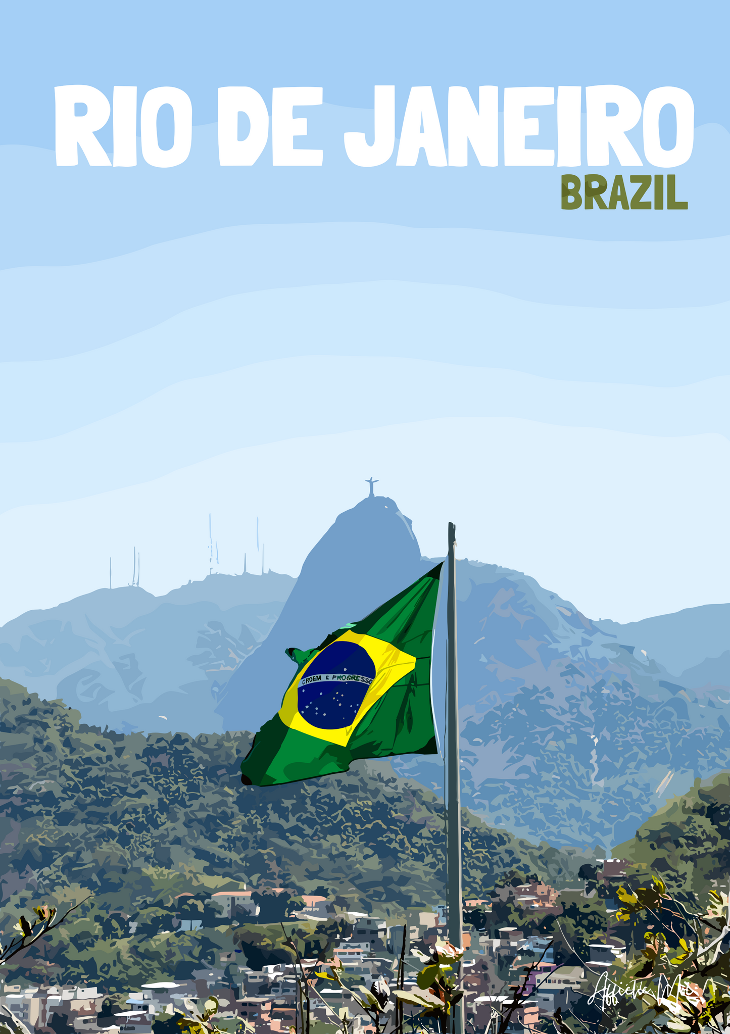 Affiche Rio de Janeiro