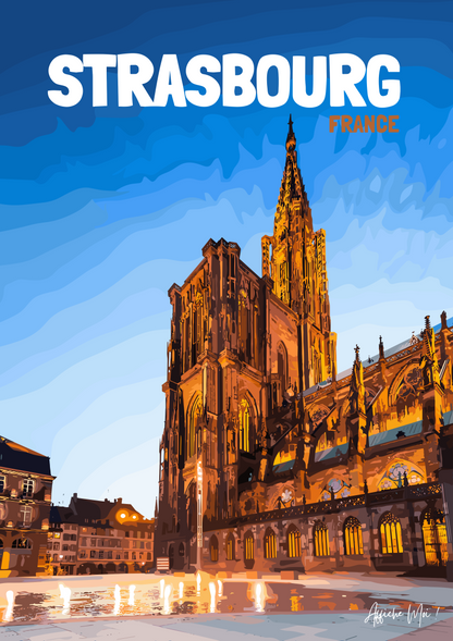 Affiche Strasbourg