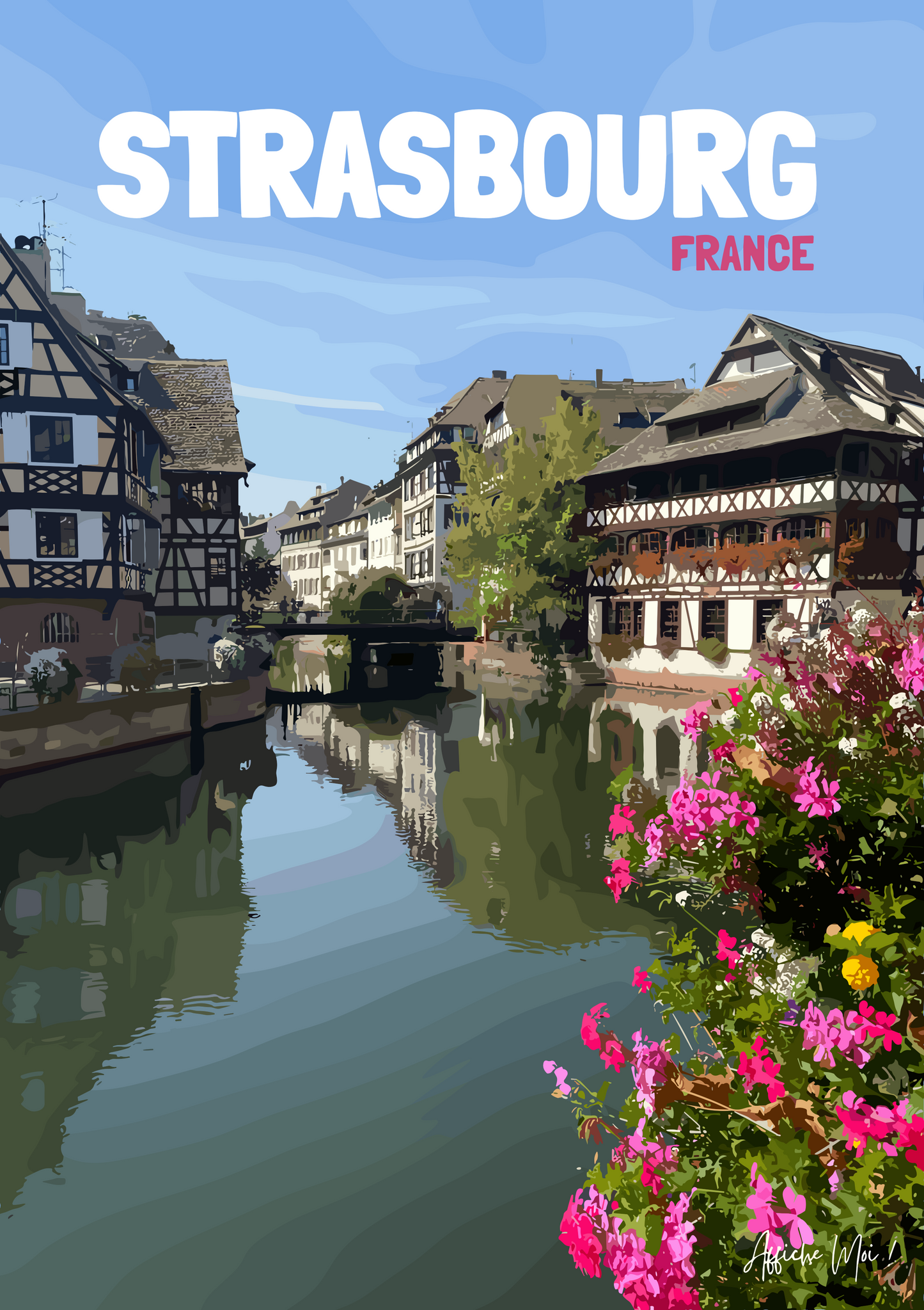 Affiche Strasbourg