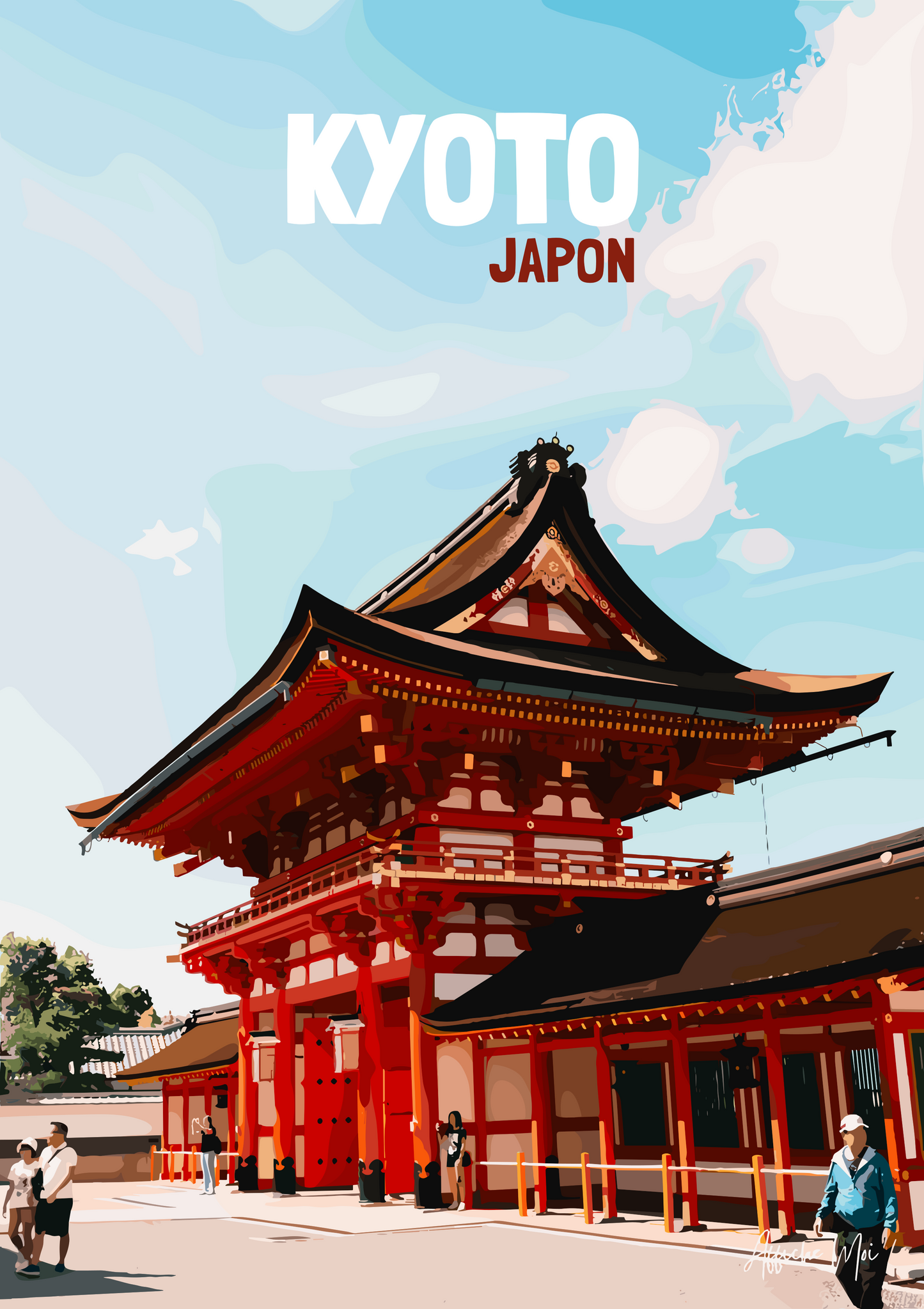 Affiche Kyoto