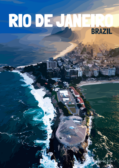 Affiche Rio de Janeiro