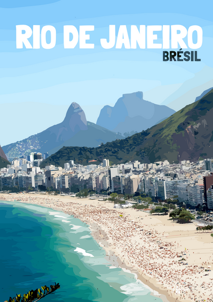 Affiche Rio de Janeiro