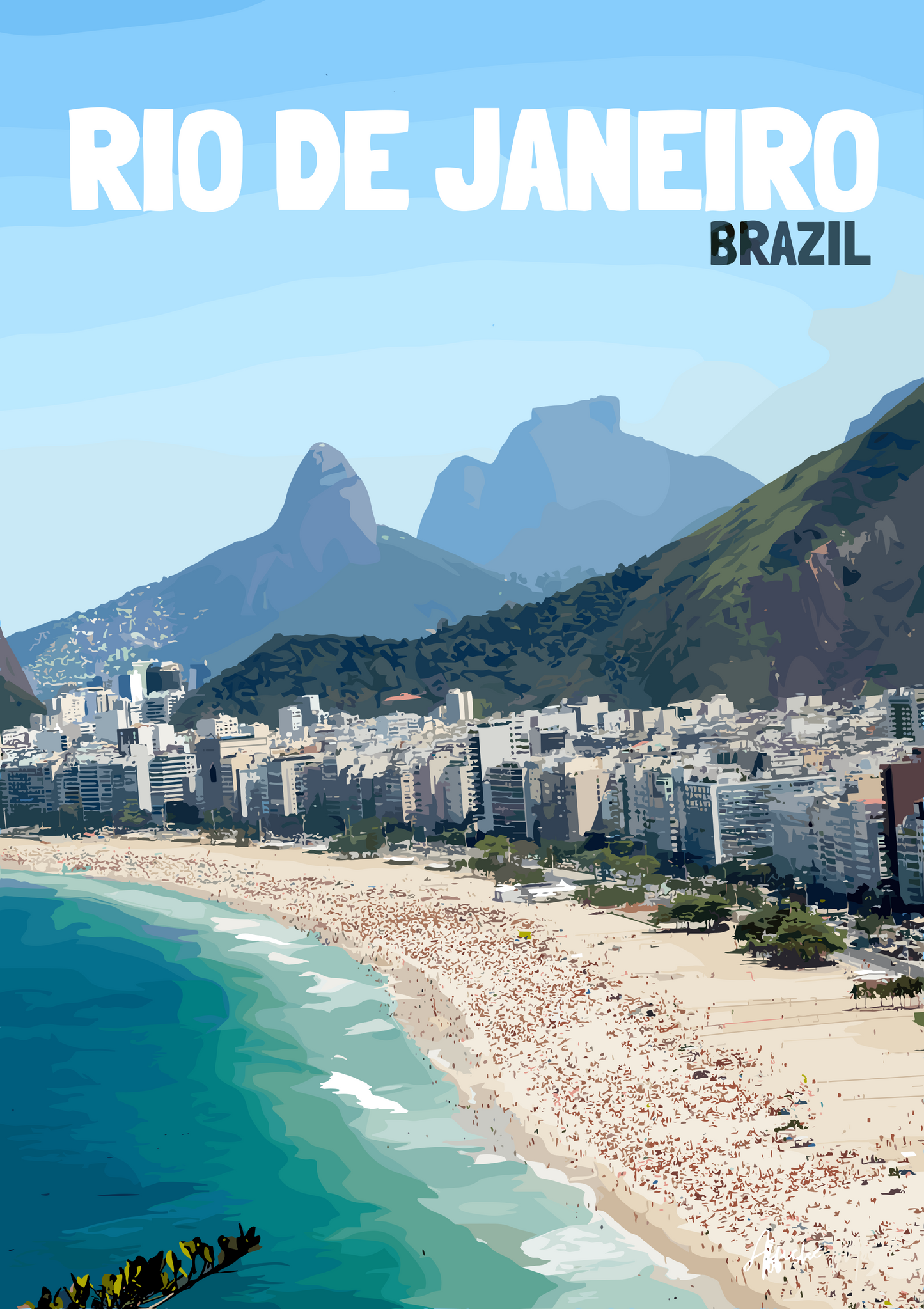 Affiche Rio de Janeiro