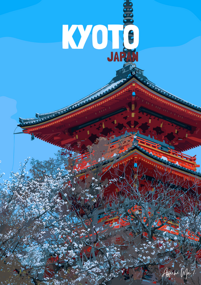 Affiche Kyoto