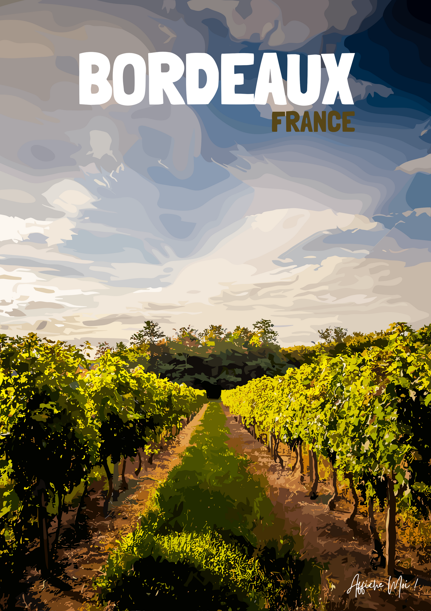 Affiche Bordeaux