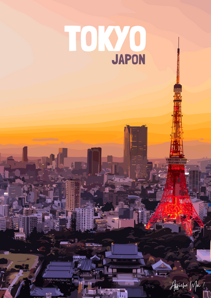 Affiche Tokyo