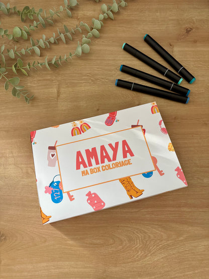 Box de Coloriage - Amaya 🎀