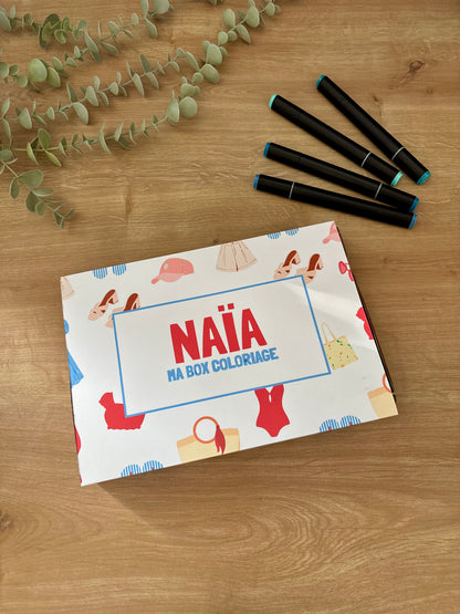 Box de Coloriage - Naïa ☀️