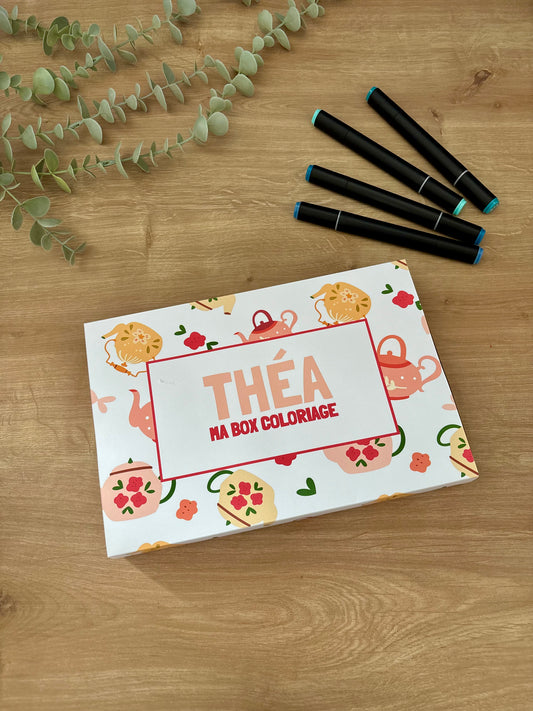 Box de Coloriage - Théa 🍵